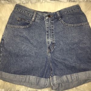 Riders High Waisted “Mom” Shorts